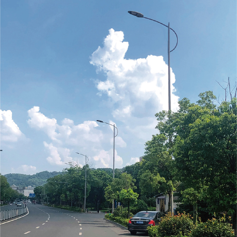 EFFIEL Aluminum Conical Roadway Light Pole