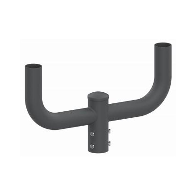 5" Round Vertical External Light Pole Tenon Adapter