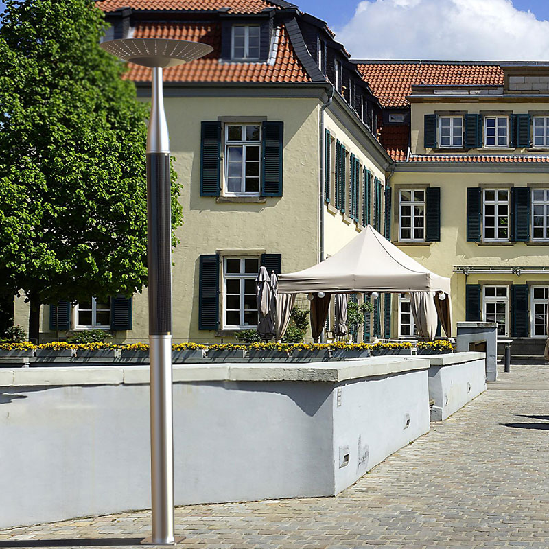 TABOR Flexible HJT Metal powder spraying Solar Light Pole