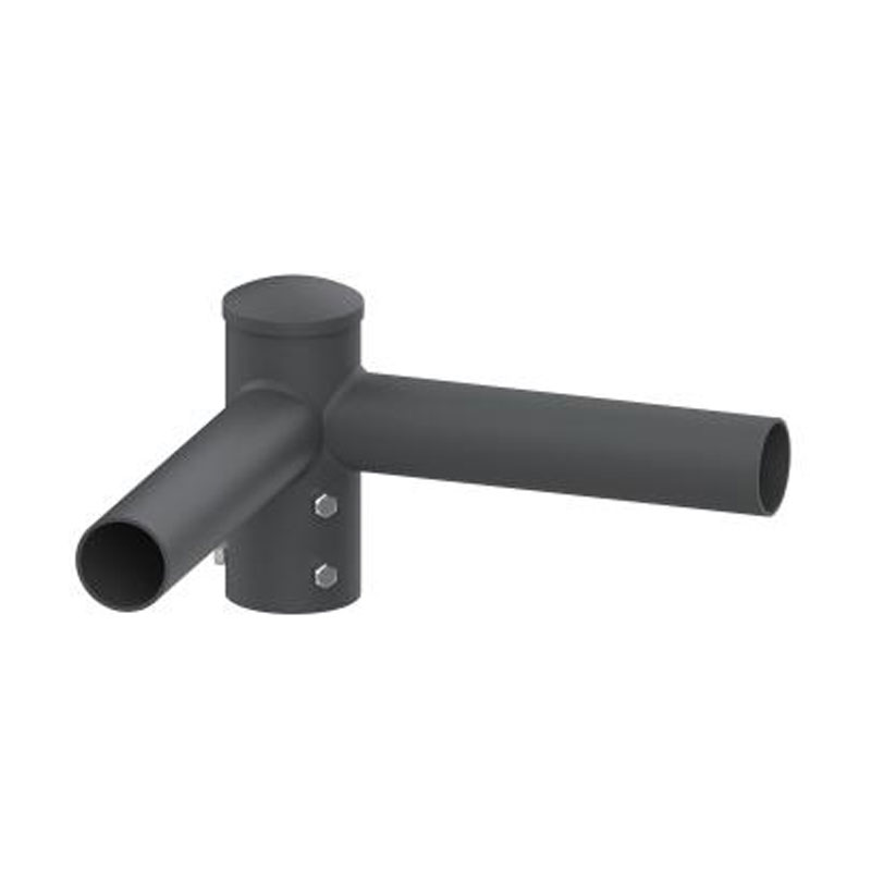 4" Round Horizontal External Light Pole Tenon Adapter