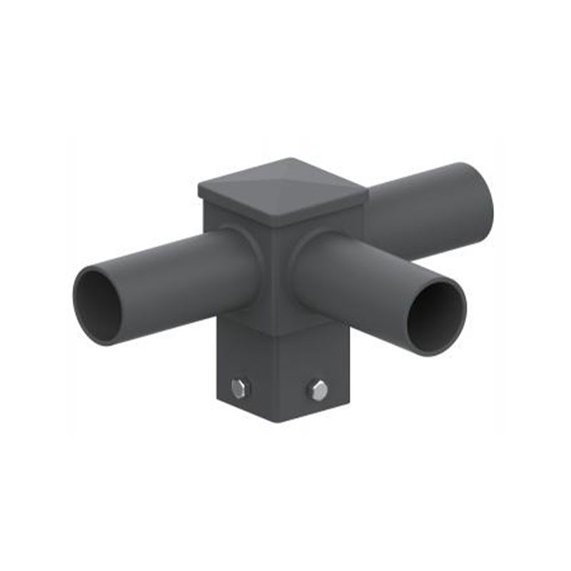 4"Square Horizontal Tenon Light Pole Fitter