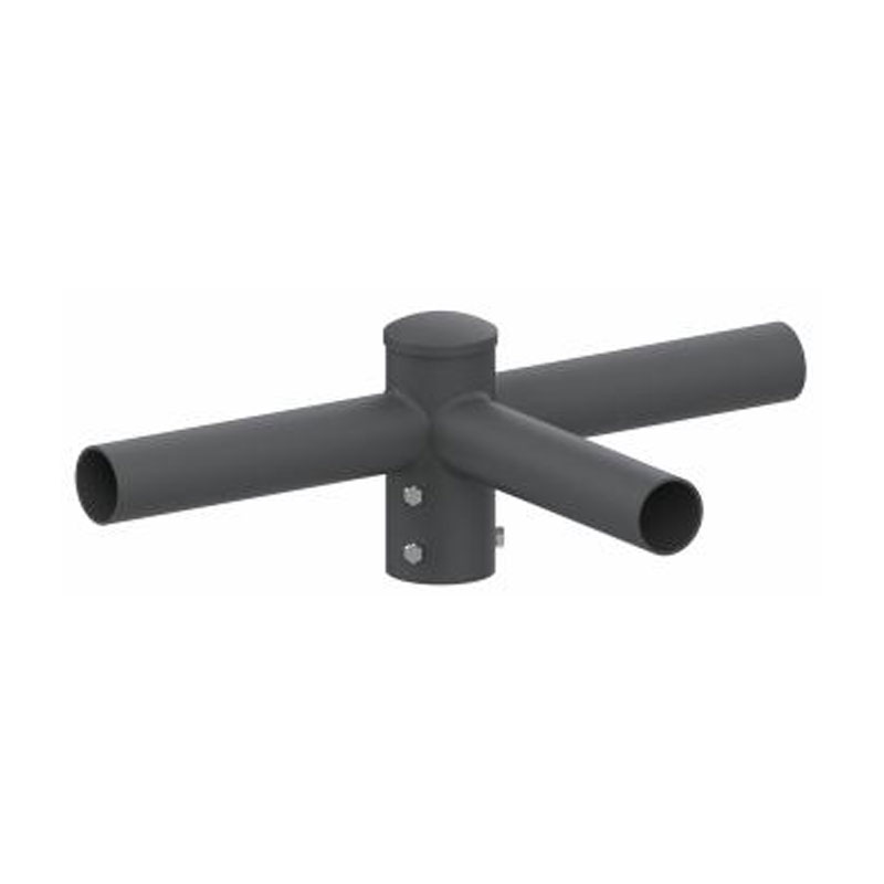 5" Round Horizontal External Light Pole Tenon Adapter
