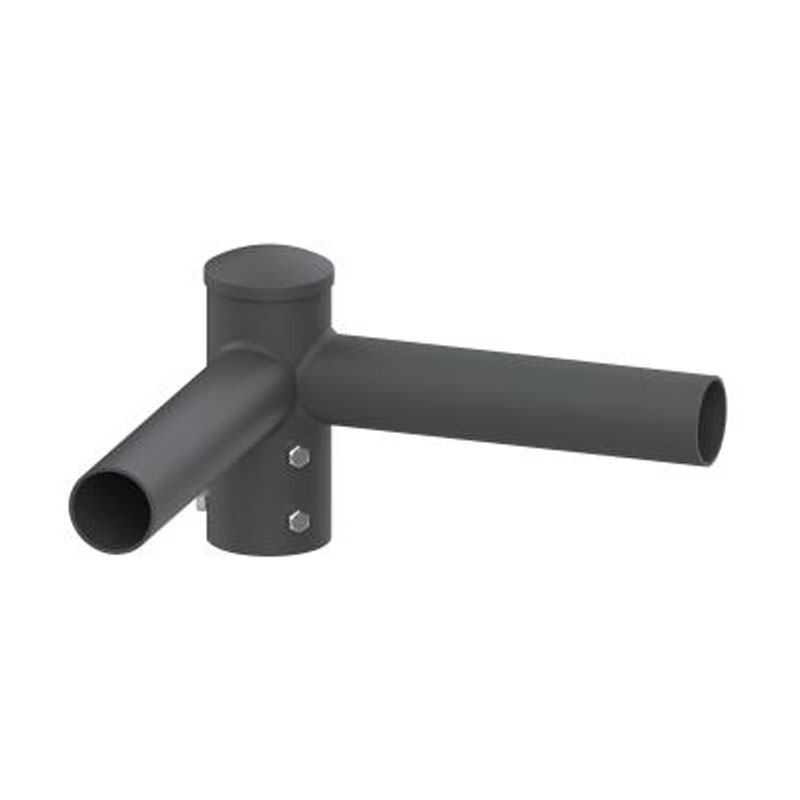 5" Round Horizontal External Light Pole Tenon Adapter