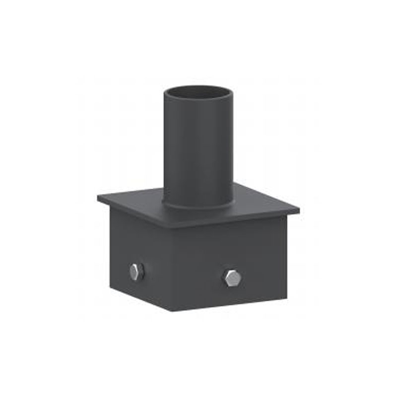 5" Square Vertical Tenon Light Pole Fitterac
