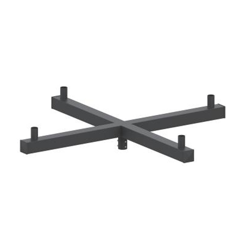 5" Square Vertical Tenon Light Pole Fitterac