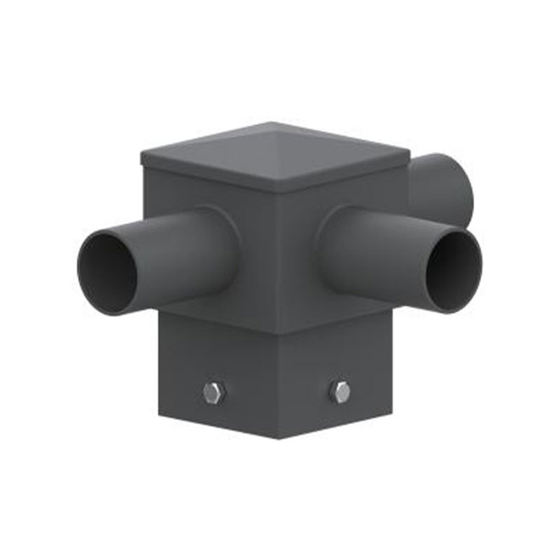 5"Square Horizontal Tenon Light Pole Fitter