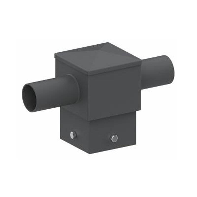 5"Square Horizontal Tenon Light Pole Fitter