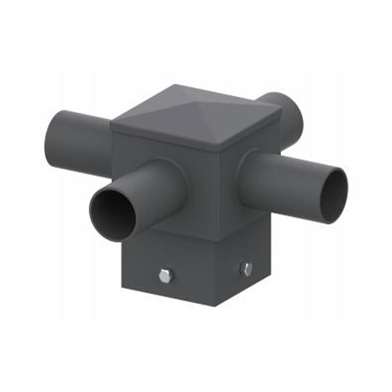5"Square Horizontal Tenon Light Pole Fitter
