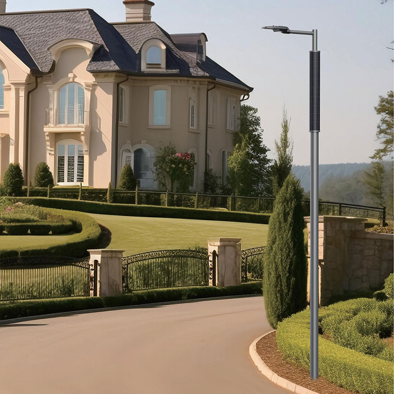 METZ Flexible HJT Monocrystalline silicon Solar Light Pole