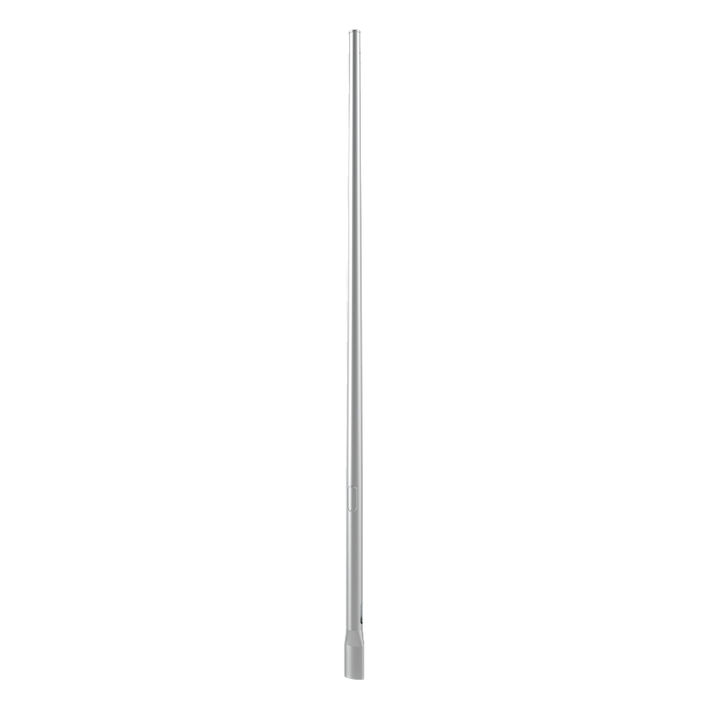 10ft-40ft Aluminum Conical Light Pole With Top Cover, Planted Mounting