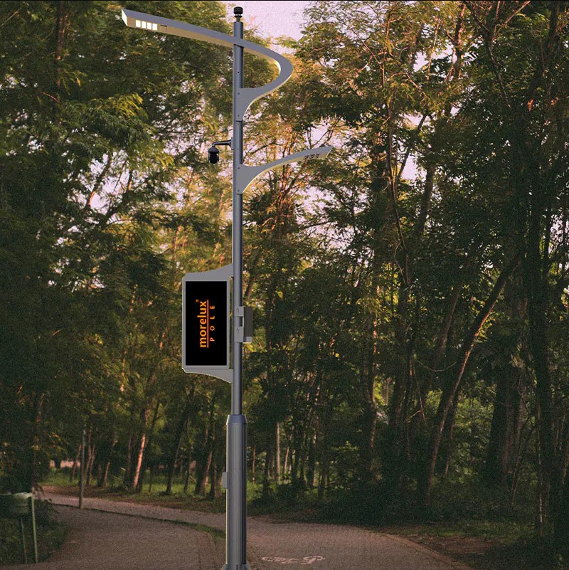 What functions do Smart Light Poles have?