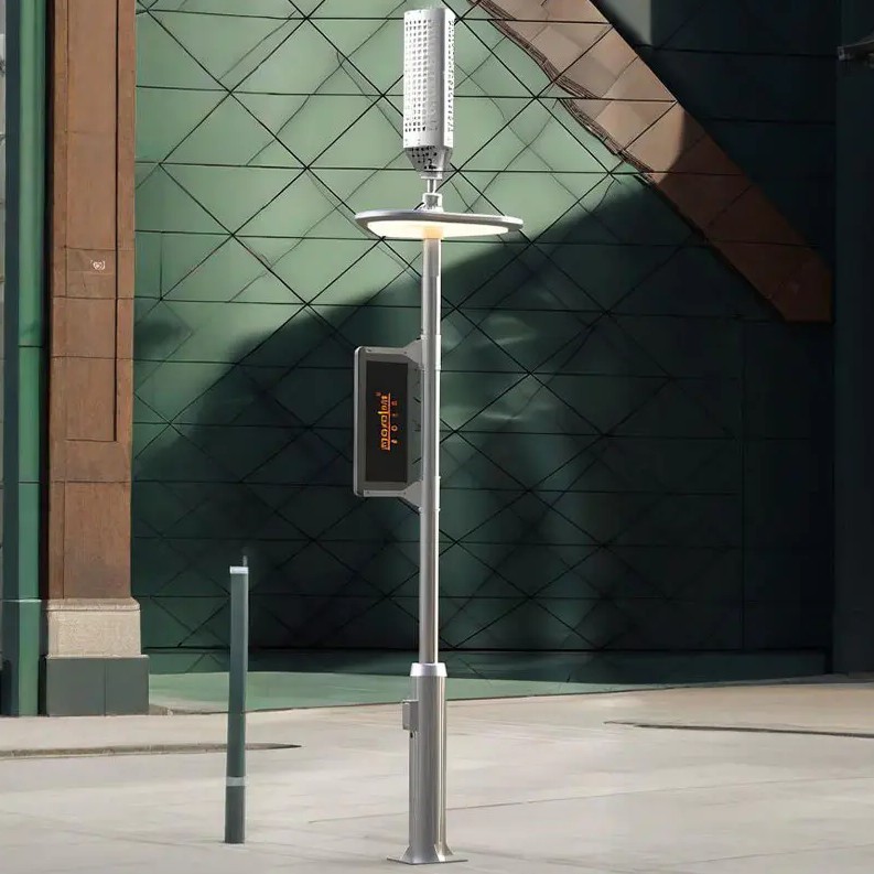 What are the advantages of smart street light poles compared to traditional street lights?
