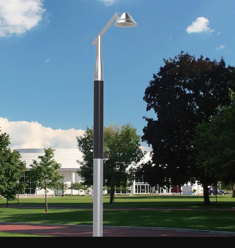 How to repair a solar light pole